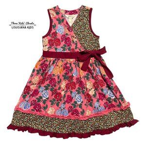Matilda Jane 6Y Choose Your Own Path Fall Bouquet Dress